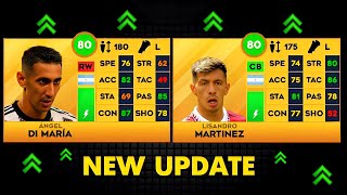 NEW RATING PLAYER UPDATE DLS23 😱😱😱😱😱🔥🔥🔥 [upl. by Ariaic]