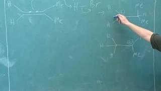 Alkenes hydrogenation addition of HX 4 [upl. by Ho212]