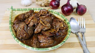 Adobong Atay ng Manok  Chicken Liver Adobo [upl. by Divd]