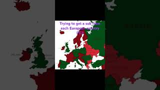 Trying to get a sub from every European country PT3 europe mapping geography [upl. by Wyly606]