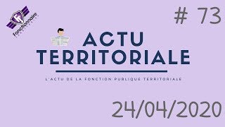 ACTU TERRITORIALE 73  préparation du 11 mai [upl. by Oisinoid]