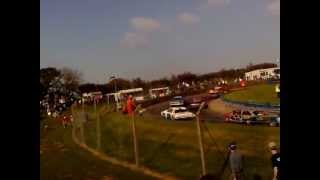 Banger Racing  Mendip Raceway Cheddar UK 2008 [upl. by Ahseital]