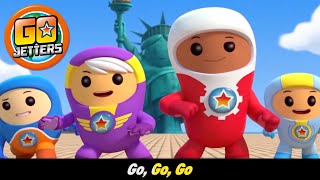 Go Jetters  Singalong  Theme Song  Go Jetters Best Bits [upl. by Ekaj647]