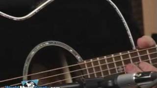 Washburn AcousticElectric Guitar EA21HM Demo [upl. by Longtin]