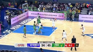 Nieto drills triple as the shot clock expires  UAAP Season 86 Mens Basketball [upl. by Vena]