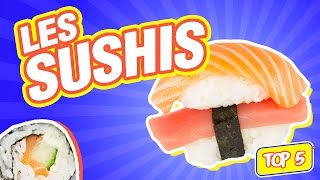 Top 5 des trucs à savoir sur les sushis [upl. by Etana]