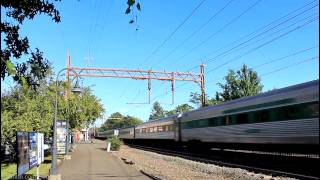 MampE RR Lehigh Limited Nostalgia Train Passes NJT Millburn RR [upl. by Carnahan586]