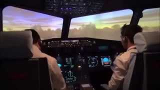 Simulateur de vol en avion Airbus A320 [upl. by Nayt]