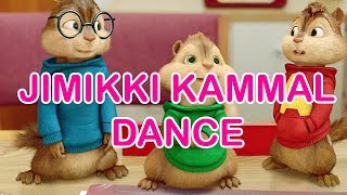 Jimikki Kammal Dance Perfomance by Alvin and the Chipmunks [upl. by Everest]