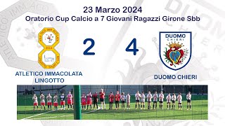 24 Marzo 2024 Immacolata Lingotto vs Duomo Chieri  2  4 [upl. by Geneva]