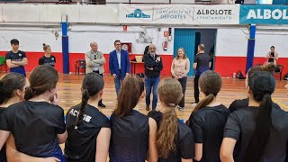 Los equipos de voley Radiokable Albolote participarán en los Campeonatos de Andalucía [upl. by Siger]