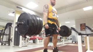 AURELIEN LEJEUNE DEADLIFT 280kg for reps [upl. by Royden158]