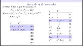 Differentialregning L8  Differentialkvotient af konstant gange funktion [upl. by Grantham818]