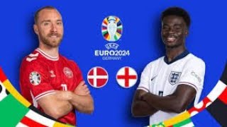 Danemark vs Angleterre  Euro 2024  PS5 Gameplay [upl. by Eiggem]