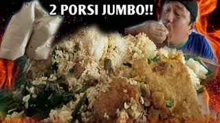 MUKBANG 2 BUNGKUS NASI PADANG PORSI JUMBO [upl. by Nuahc668]