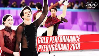 🇨🇦 Tessa Virtue amp Scott Moir  Full Free Dance routine ⛸ [upl. by Lamarre]