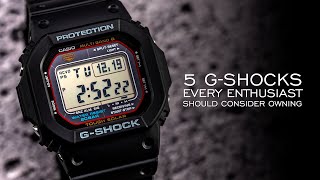 5 GShocks Every Enthusiast Should Consider [upl. by Reba]