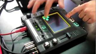 Korg Kaossilator Pro Demo  NAMM SHOW 2010 [upl. by Annahsal479]