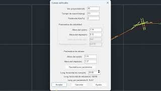 6 CivilCad Diseño de Curvas Verticales en Proyectos de Caminos [upl. by Wavell833]