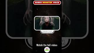 Can you guess the Monsters voice correctly Which Monsters voice is the scariest  Eat Monsters [upl. by Hollah]