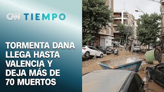 Más de 70 muertos ha dejado la tormenta Dana en su paso por Valencia  CNN Tiempo [upl. by Dao]