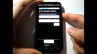 How to unlock Android Phone After Too Many Pattern Attempts Easy Solution [upl. by Gaal]