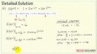 Frequency Response Example 1 [upl. by Asirac]