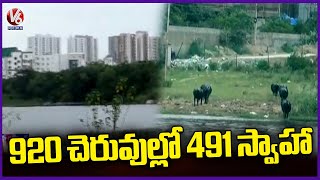 Hydra Aggressive Action On Ponds Encroachment  Hyderabad  V6 News [upl. by Eelydnarb]