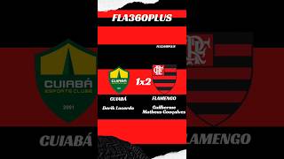 Cuiabá 1x2 Flamengo a base resolveu [upl. by Ettevram]