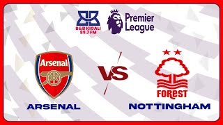 FULLGAME PREMIERLEAGUE ARSENAL 3  0 NOTTM FOREST [upl. by Norvell]