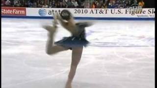 Ashley Wagner 2010 US Nationals SPflv [upl. by Kimberley]