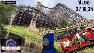 Oakwood Theme Park A Spooktacular Vlog [upl. by Staley]