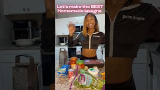 Lets make Homemade Lasagna 🫶🏾🥰 PART ONE lasagna dinnerideas [upl. by Hedaza]