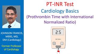 What is PT INR Test Cardiology Basics [upl. by Llenna]