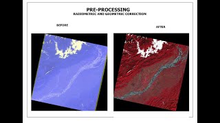 Pre processing Radiometric and Geometric correction [upl. by Minne]