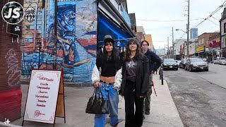 Kensington Market to Eaton Centre  Downtown Toronto Walk [upl. by Fronniah688]