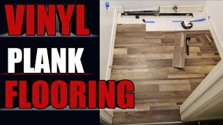 How to install vinyl plank flooring [upl. by Aiciruam]