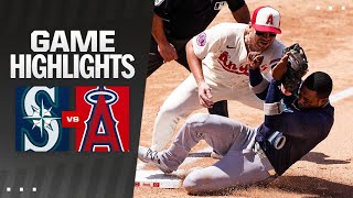 Mariners vs Angels Game Highlights 71424  MLB Highlights [upl. by Meit]