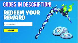 STILL WORKING Minty Pickaxe Codes In Description Fortnite [upl. by Styles]