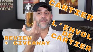 Cartier LEnvol De Cartier Review  FRAGRANCE REVIEW 🍯🍯🍯 [upl. by Culhert430]