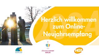 Neujahrsempfang 2024 der Stadt Seelze und der HGS Livestream 21012024 [upl. by Ettolrahs226]