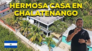 Mira esta CASA en CHALATENANGO a la VENTA en EL SALVADOR [upl. by Buseck]