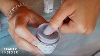 How To Do A Dip Nail Manicure At Home [upl. by Quiteri]