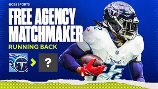 NFL Free Agency RUNNING BACK MATCHMAKER  CBS Sports [upl. by Haroun612]