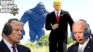 US Presidents Survive King Kong In GTA 5 [upl. by Raveaux]