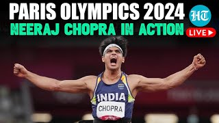 Paris Olympics Javelin Throw LIVE Neeraj Chopra Begins Quest For Title Defence Jena In Action [upl. by How693]