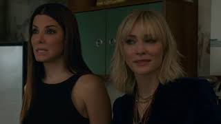 Oceans 8 necklaces stealing scene [upl. by Ihsoyim]