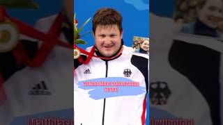 Matthias steiner win’s a gold medal 2008 emotional moment🏅✨ Matthiasteiner medal weightlifting [upl. by Naoma]