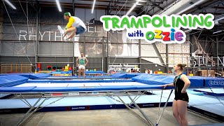 Trampoline Tricks for Kids  Learn About Trampolining or Trampoline Gymnastics with an Olympian [upl. by Inttirb]