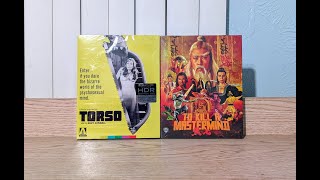 Torso amp To Kill A Mastermind 4K UHD BluRay Unboxing  Arrow Video  88 Films [upl. by Ann504]